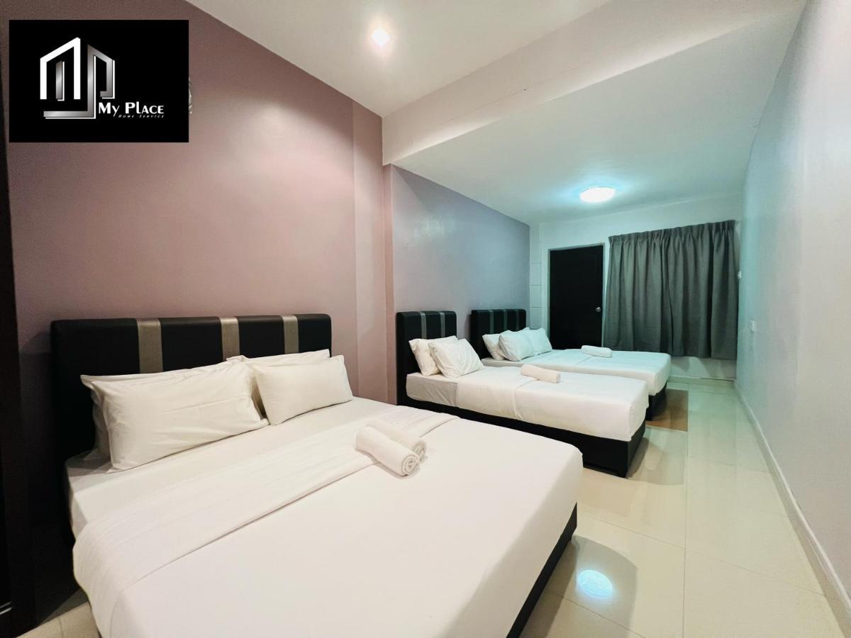 2 Storey 5Br 16Pax Semabok Taman Cheng Ho, 3 By Myplace 말라카 외부 사진
