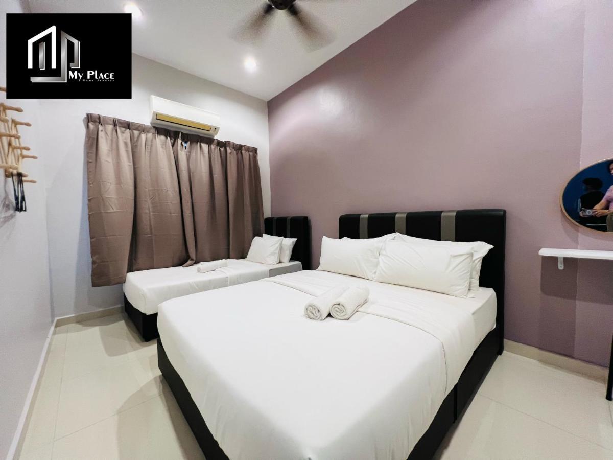 2 Storey 5Br 16Pax Semabok Taman Cheng Ho, 3 By Myplace 말라카 외부 사진
