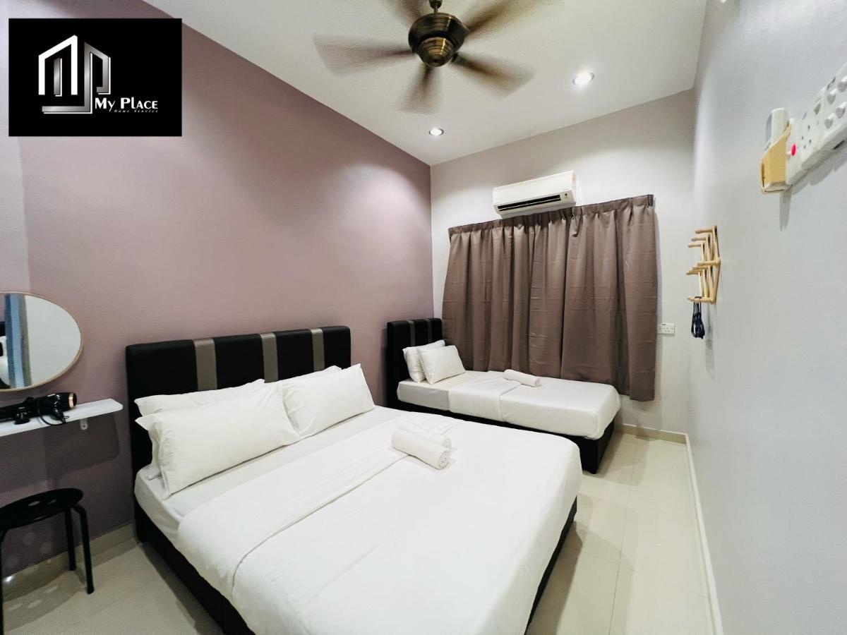 2 Storey 5Br 16Pax Semabok Taman Cheng Ho, 3 By Myplace 말라카 외부 사진